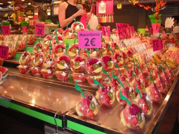 La Boqueria - macedonia