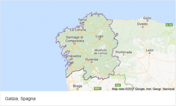 mappa Galizia Google