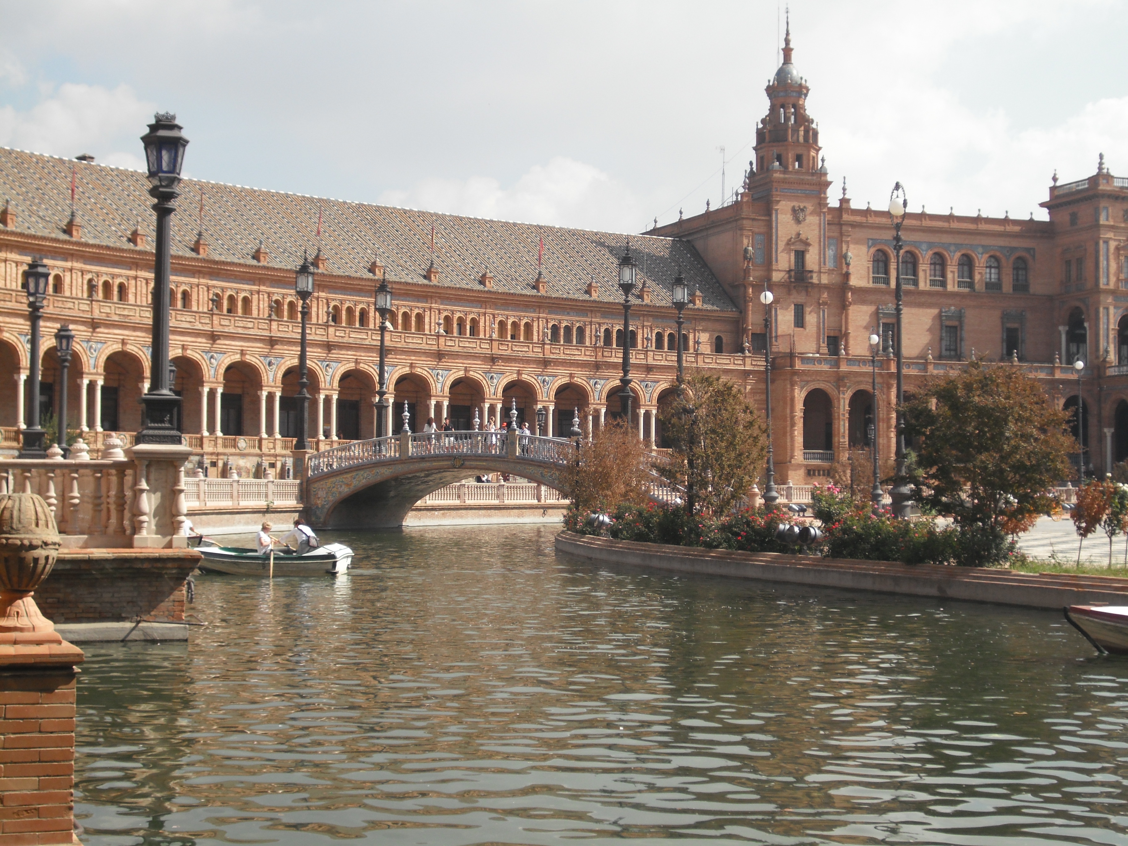 Plaza de España - vista - aspassoperlaspagna.it