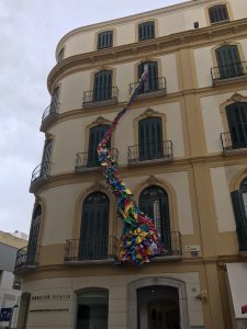Esterno casa natale Picasso Malaga - aspassoperlaspagna.it