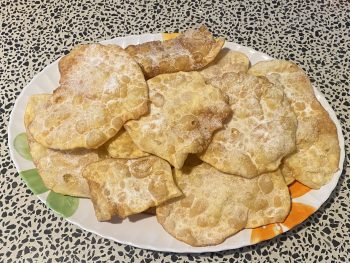 orejas de carnaval - ricetta e risultato finale - www.aspassoperlaspagna.it