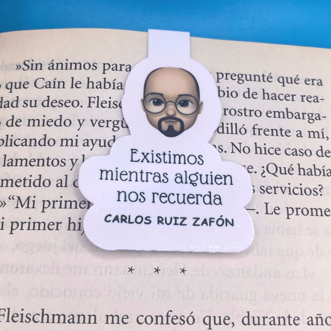 Segnalibro magnetico carlos ruiz zafon - aspassoperlaspagna.it