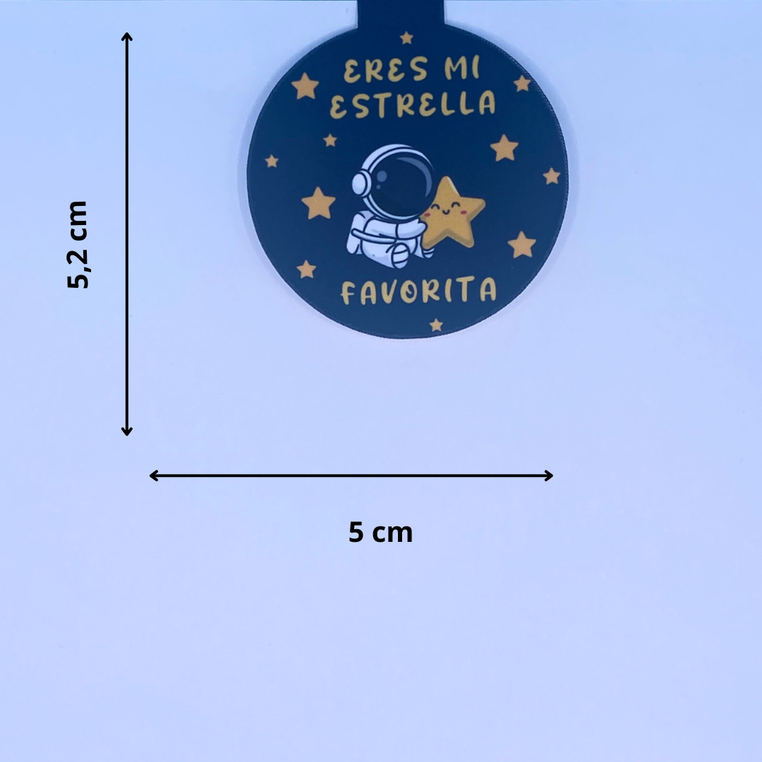 Segnalibro magnetico eres mi estrella favorita misure - aspassoperlaspagna.it