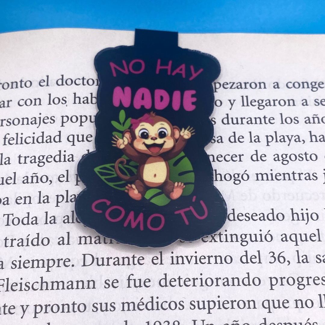 Segnalibro magnetico no hay nadie mona como tu - aspassoperlaspagna.it