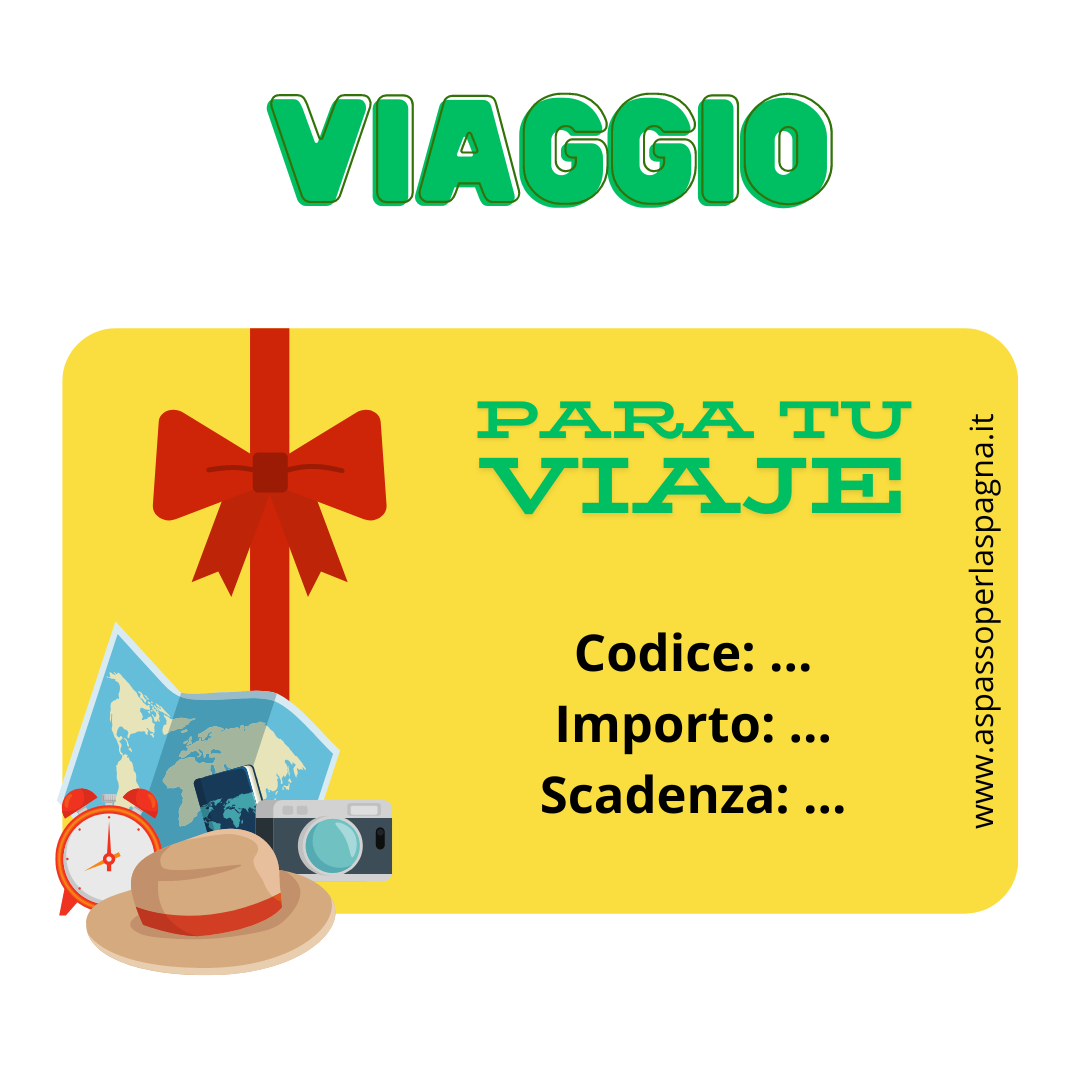 buono sconto gift card viaggio - aspassoperlaspagna.it